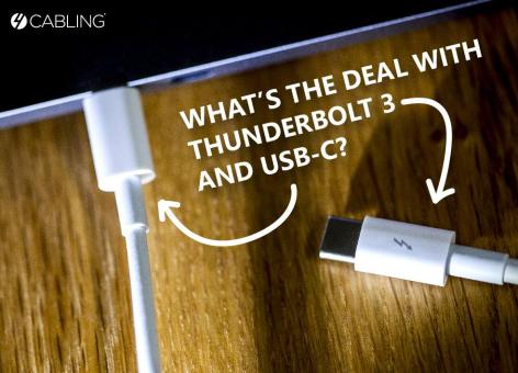 Thunderbolt vs USB-C Cables | 4Cabling