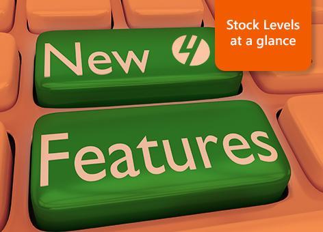 Website Feature Update: Stock levels at a glance