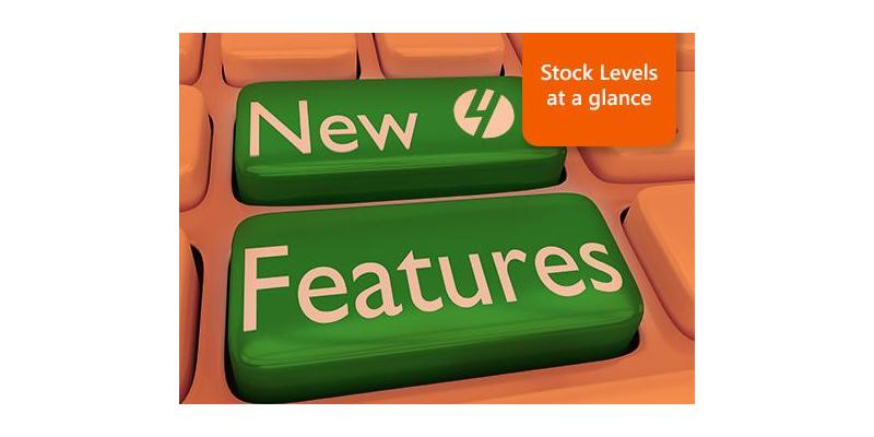 Website Feature Update: Stock levels at a glance