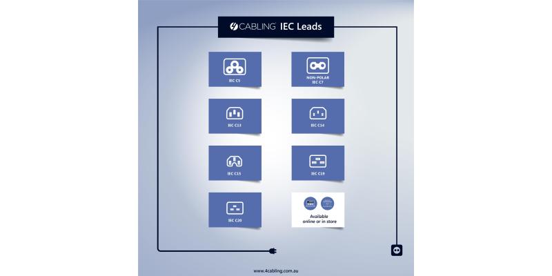 Which IEC power cable do you need?
