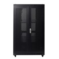 4Cabling 42RU 800mm Wide x 800mm Deep Server Rack with Bi-Fold Mesh Doors