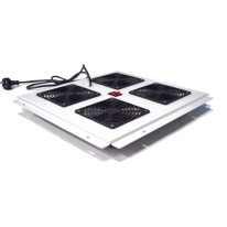 Replacement 4 way Fan Unit Suitable for 4Cabling Outdoor Ventilated Freestanding Cabinets