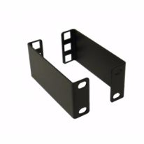 1RU 100mm Depth Extension / Recess Brackets | 4Cabling