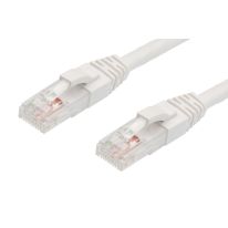 0.25m Cat 5E RJ45 - RJ45 Network Cable White 1