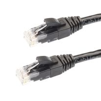 10m Cat 5E RJ45 - RJ45 Network Cable Black 1