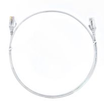 2m CAT6 Ultra Thin LSZH Ethernet Network Cable | White