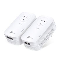 TP-Link TL-PA9020P KIT AV2000 2-Port Gigabit Passthrough Powerline Twin Pack