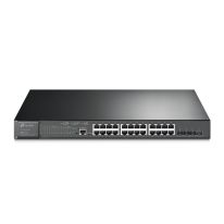 TP-Link TL-SG3428XMP | JetStream 24 port Gigabit and 4 SFP+ Managed Switch including 24 PoE+ Ports 