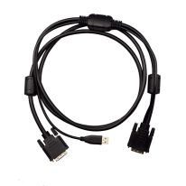 4Cabling 1.8M USB DVI KVM Cable for 4Cabling Rackmount DVI KVM Switch