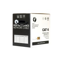 CAT6 Ethernet Cable Reel Box Solid Conductor | 305m Black