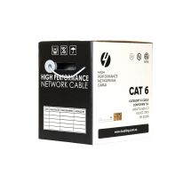 CAT6 Ethernet 305m Cable Reel Box. Solid Conductor. White