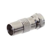 F TYPE Male - PAL Male Adaptor / Straight