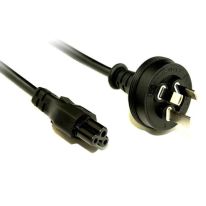 IEC C5 Clover Leaf Style Appliance Power Cable Black 10M