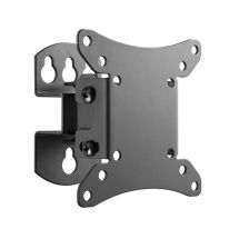 4Cabling Wall Mount Full Motion TV Bracket | VESA Compliant 75x75, 100x100 | Max Load 30KG | BLACK