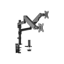 Dual Monitor Arm Gas Spring Bracket | Max VESA 100 x 100