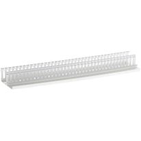 Slotted Cable Ducting - 2m Length 45 x 45mm: White