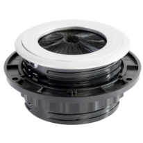 Elsafe | 132034 | 80mm Brush Grommet | Silver