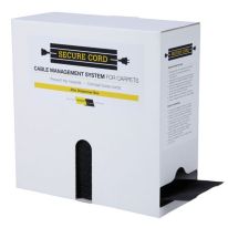 Cable Cover for Carpet | Box of 25m Black