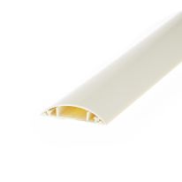 Cable Floor Trunking - PLASTIC 60mm 13mm x 2m: White