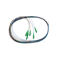 Fibre Pigtail LC/APC OS2 / OS1 Singlemode 2m - 6 Pack Rainbow