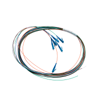 Fibre Pigtail LC OS1 / OS2 Singlemode 2m - 6 Pack Rainbow