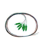 Fibre Pigtail SC/APC OS1 / OS2 Singlemode 2m - 6 Pack Rainbow