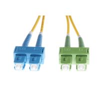 3m SC-SC/APC OS1 Singlemode Fibre Optic Duplex Patch Lead