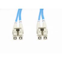 0.5m LC-LC OM4 Multimode Fibre Optic Patch Lead: Blue_2