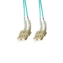 5m SC-SC Flexi Boot OM4 Multimode Fibre Optic Duplex Patch Leads