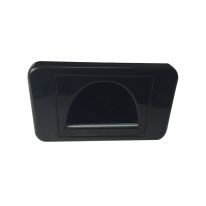 Bullnose Reverse Wall Plate: Black