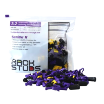 RackStuds Series II Purple: 100 Pack