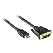 0.5m HDMI® Male to DVI-D Dual Link Male