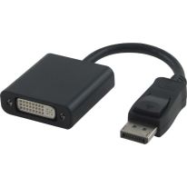 15cm DisplayPort Male - DVI Female | Black Passive