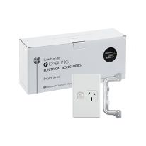 4C | Elegant Single Power Point 250V 15A | Vertical