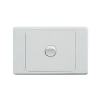 4C | Ultima 1 Gang Switch 250V 16AX - Horizontal