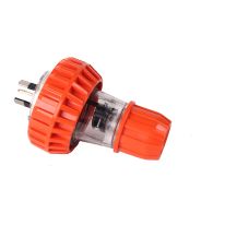 4C | Straight Plug IP66 250V 3Flat Pin 10A