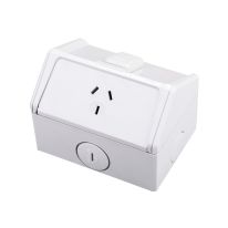 4C | Weatherproof Single Power Point IP53 250V 10A