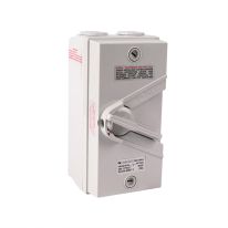 4C | Weatherproof Isolator 1 Pole IP66 250V  35A