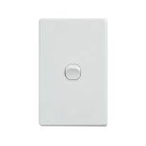4C | Classic 1 Gang Switch 250V 16AX - Vertical