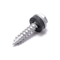 4C | Hex Head Needle Point Screws C3 Galvanised 10G x 25mm Box of 500