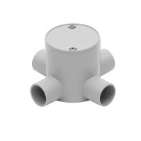 4C | Deep Junction Box 25mm 4 Way - 10 Pack