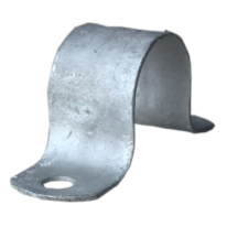 4C | Full Saddle Hot Dipped Galvanized Steel 25mm - 100 Pack