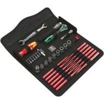 Wera Kraftform Kompakt W 1 Maintenance 35 Pce Bit set with handle and inter-changeable blades