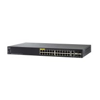 Cisco SG350-28P Managed Switch | 28 Gigabit Ethernet Ports | 24 Gigabit Ethernet RJ45 Ports | 2 SFP Slots | 2 Gigabit Ethernet Combo | 195W PoE | Limited Lifetime Protection (SG350-28P-K9-AU)