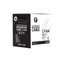 CAT6A U/UTP 23AWGx4P,  LSZH Jacket | 305m Roll Grey