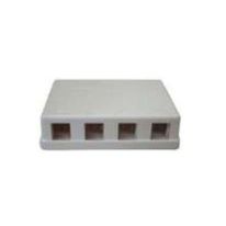 4 Port Keystone Surface Mount Box