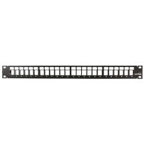 LEVITON - Flat Panel Quickport 24 Port 1U