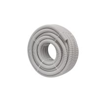 4C | 20mm Corrugated Conduit Medium Duty Grey 25 meter/roll