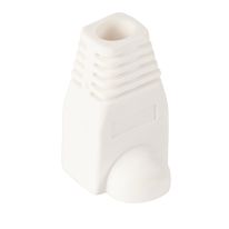 RJ45 Cable Boots - 10 Pack-White