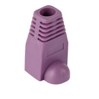 RJ45 Cable Boots - 10 Pack-Purple